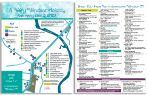 a very windsor holiday map and key